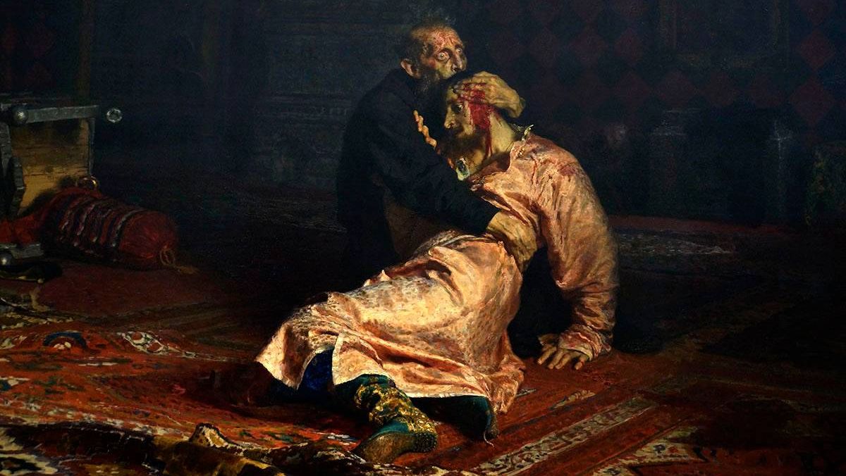 Иван Грозный и сын его Иван 16 ноября 1581 года Илья Репин 1883—1885