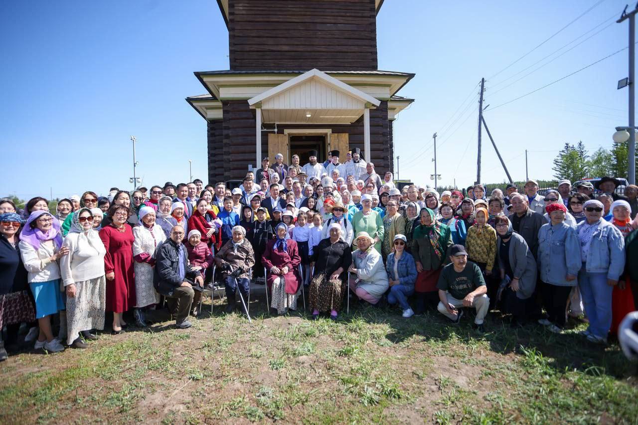 Рестоврация Николаевской церкви в Якутии