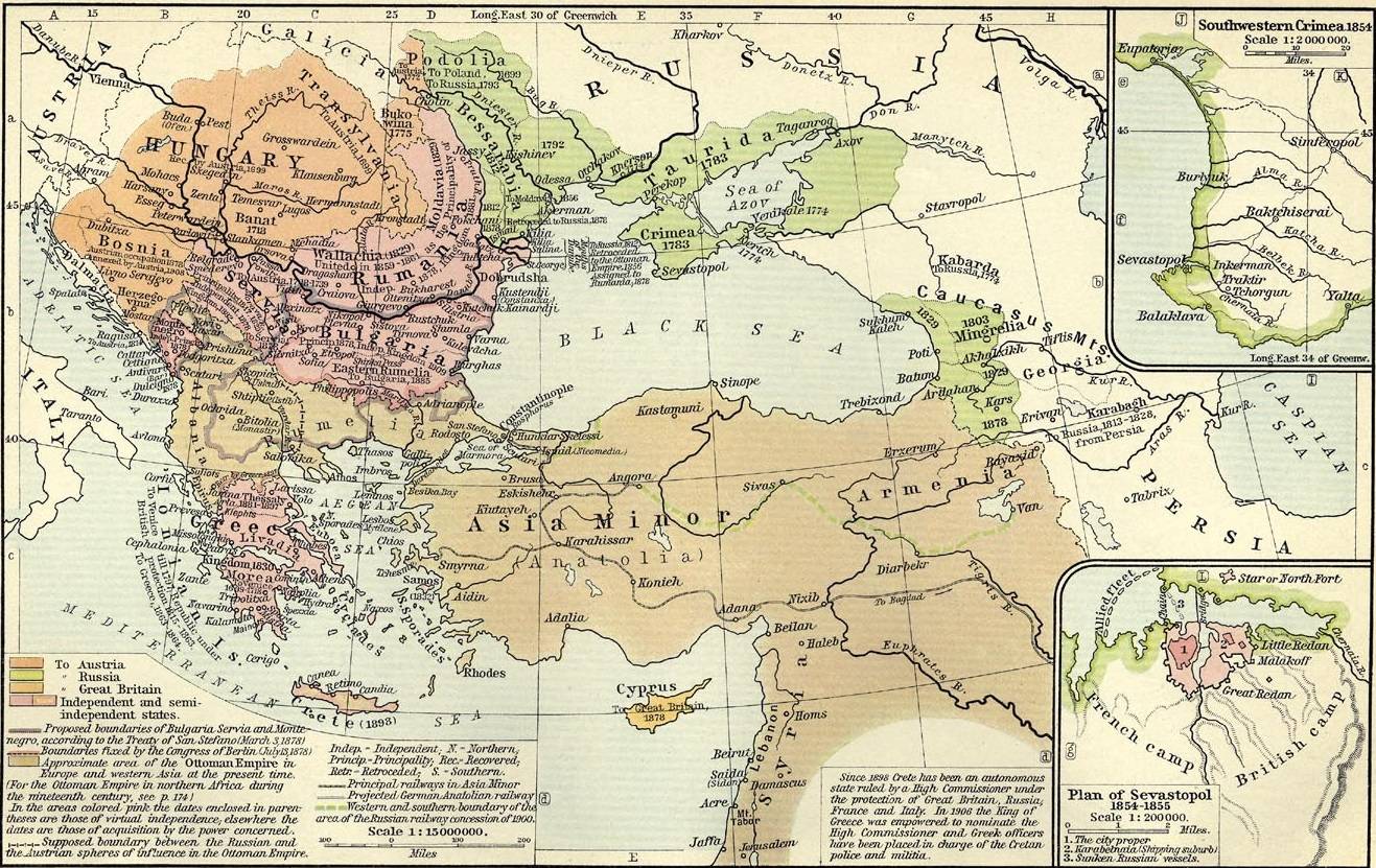 Распад Османской империи в XVII–XIX веках