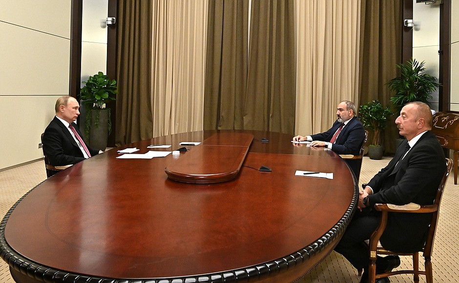 Путин, Алиев и Пашинян