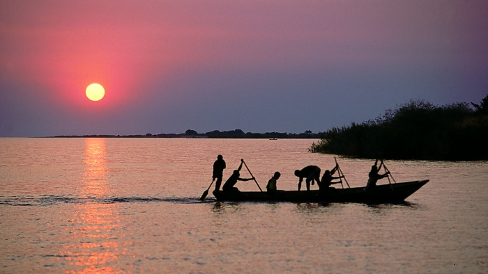 Рыбаки на озере Танганьика