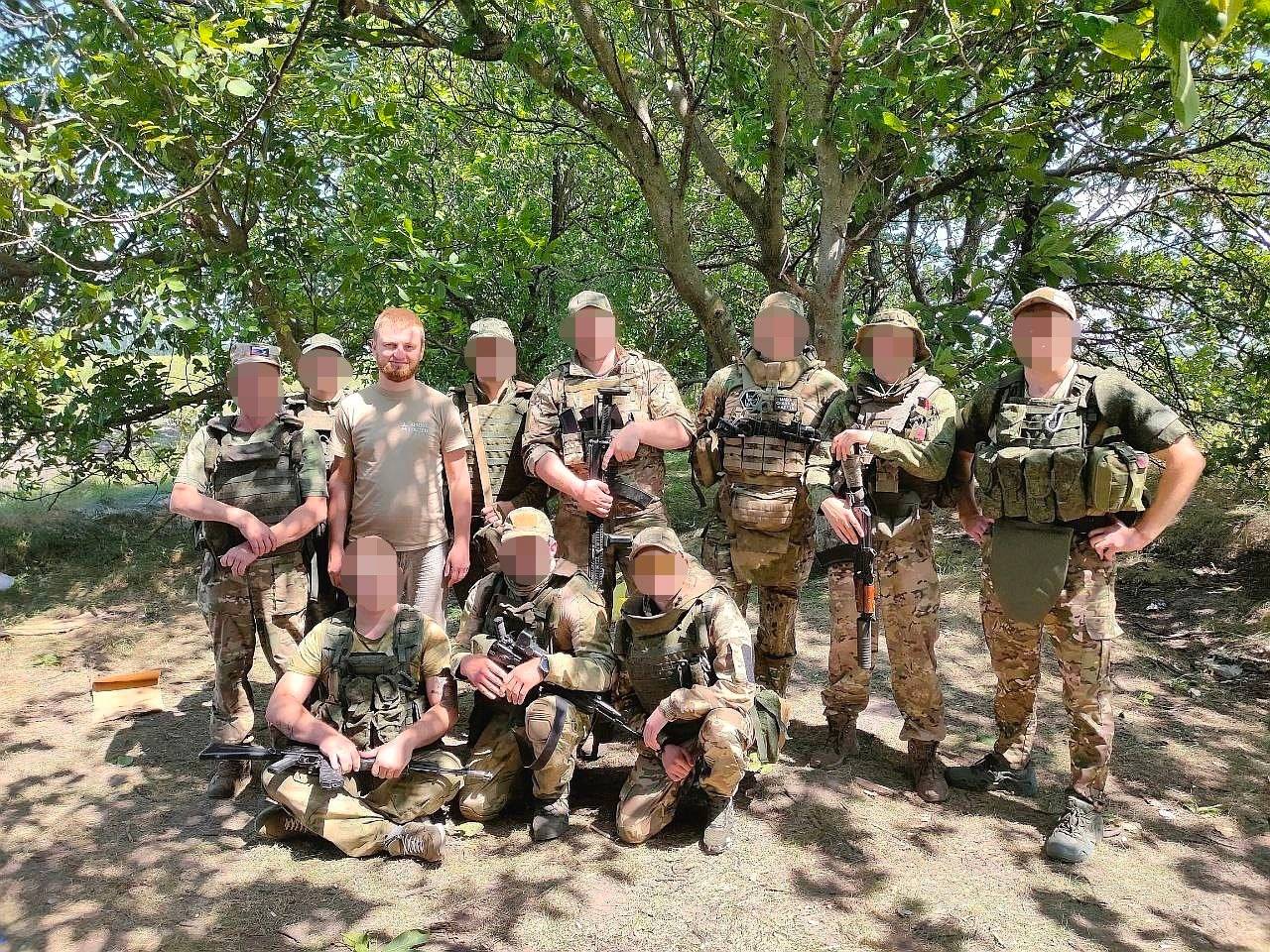 На подготовке военных в Запорожской области. 2023