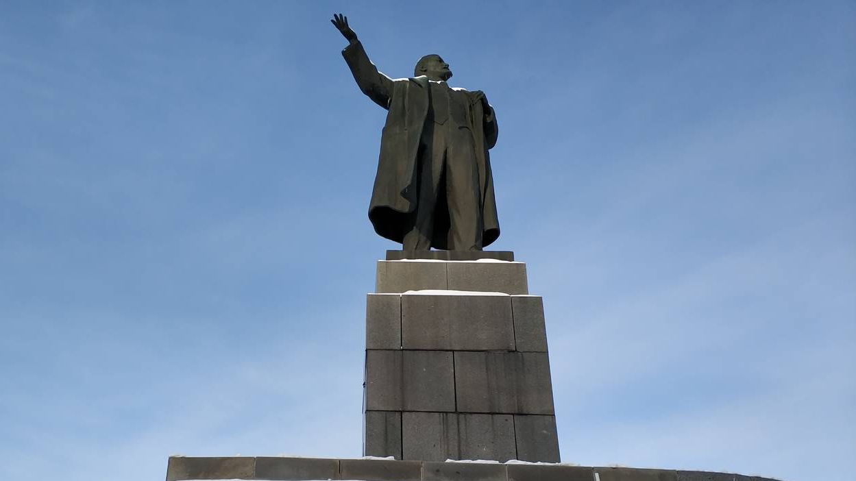 Памятник В. И. Ленину. Екатеринбург