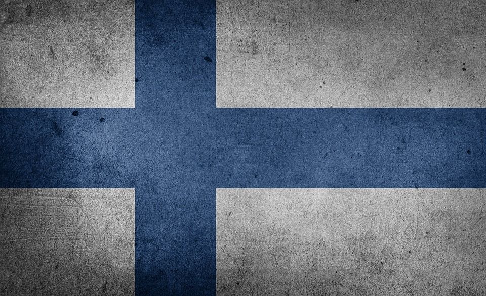 Флаг финляндии 