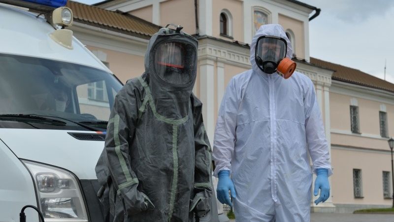 Дезинфекция монастыря Оптина пустынь