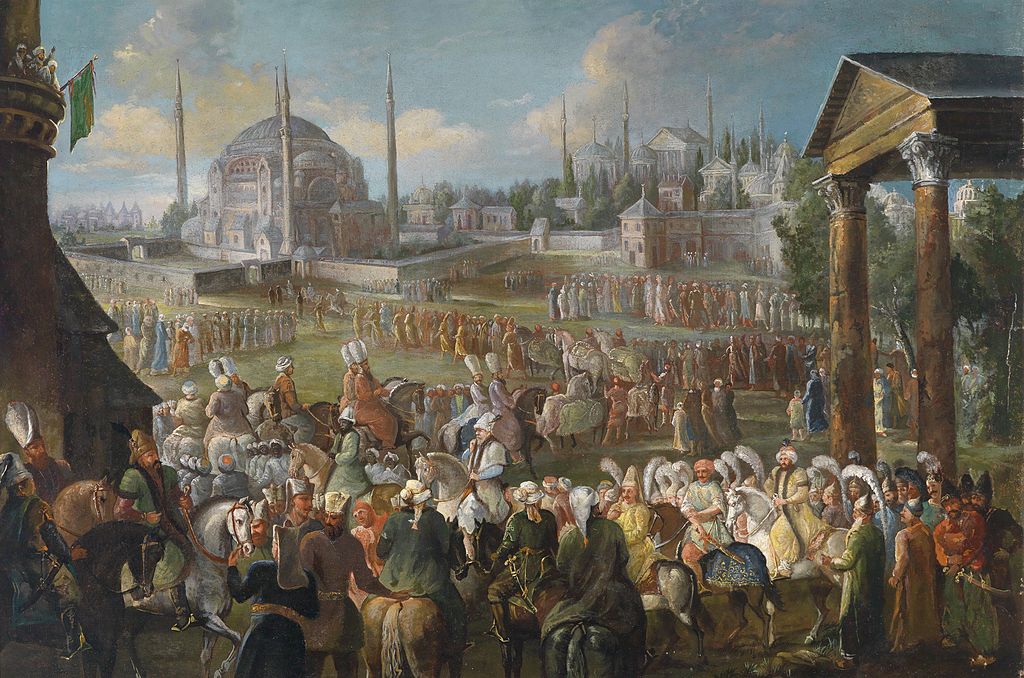 Шествие Султана в Стамбуле, Жан Батист ван Мур
