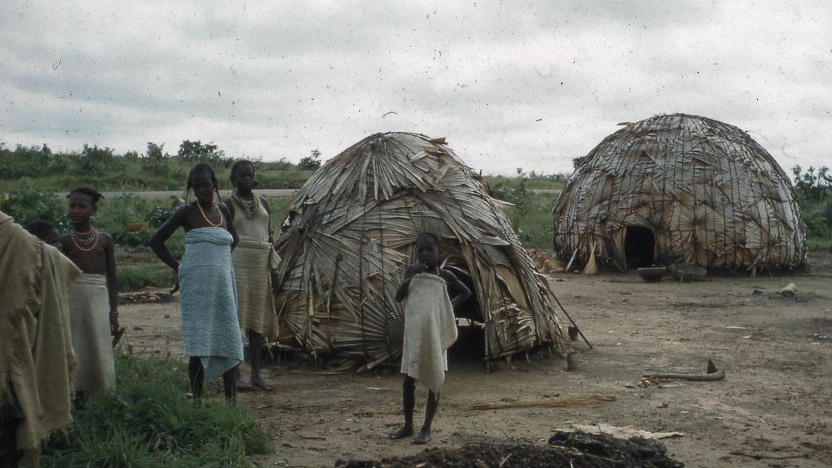Деревня фулани в нигерийском штате Кадуна