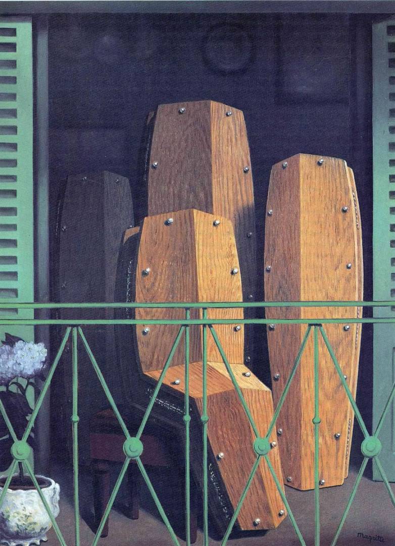 Рене Магритт. Перспектива «Балкона» Мане. 1950