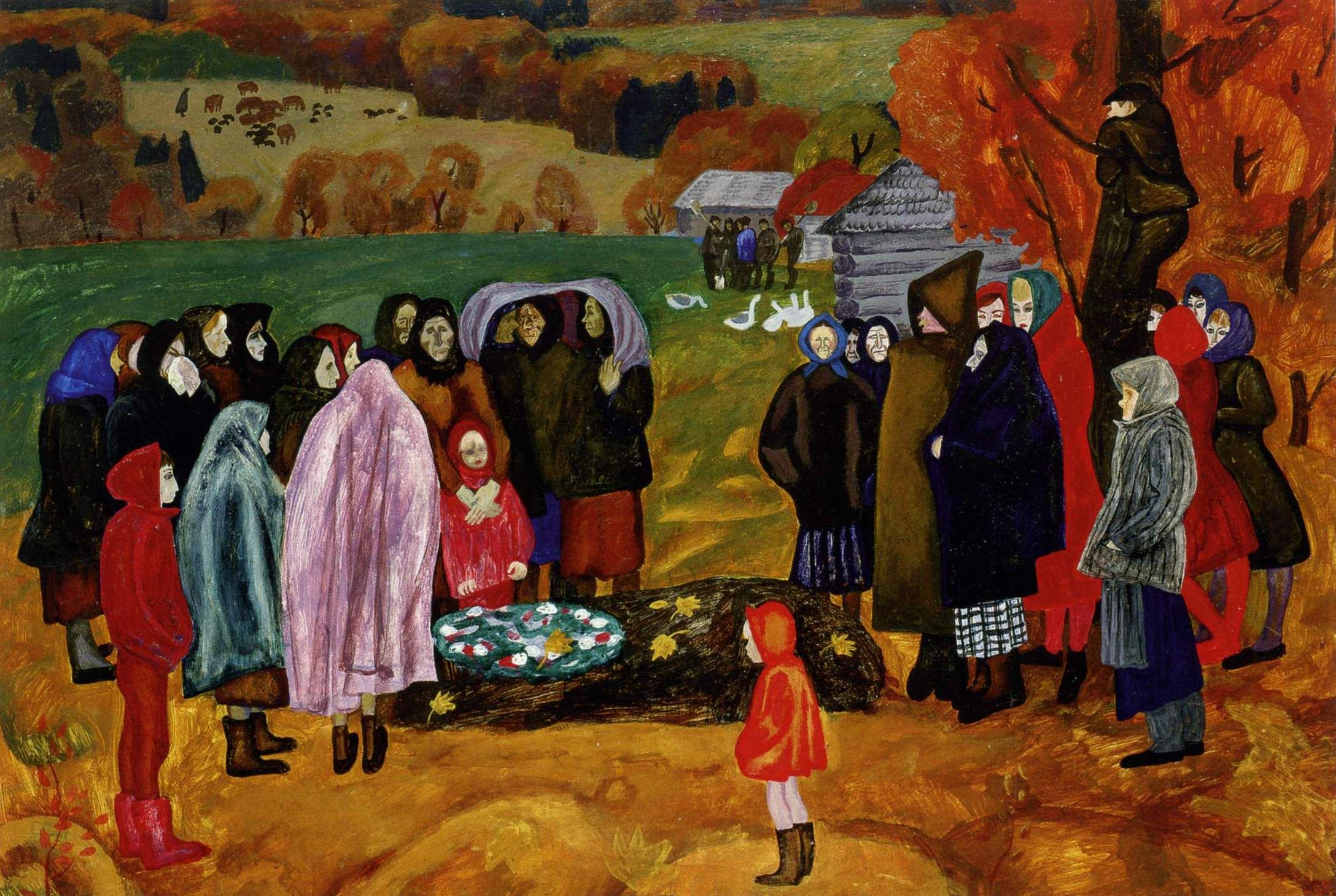 Виктор Попков. Хороший человек была бабка Аксинья. 1973