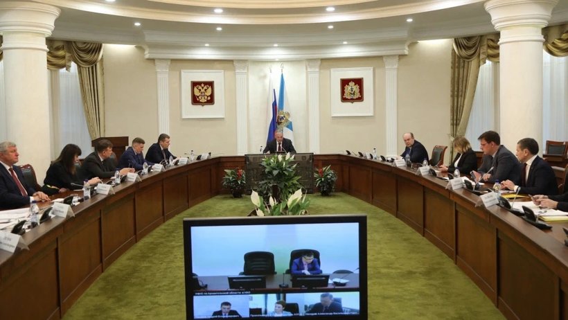 В правительстве Архангельской области состоялось заседание комиссии по повышению устойчивости экономики области в условиях санкций