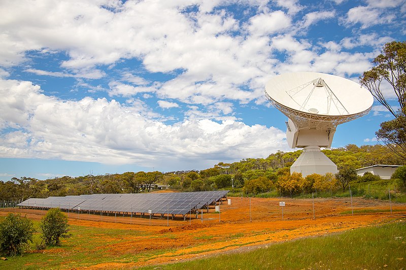 35-метровая антенна ЕКА в Австралии
