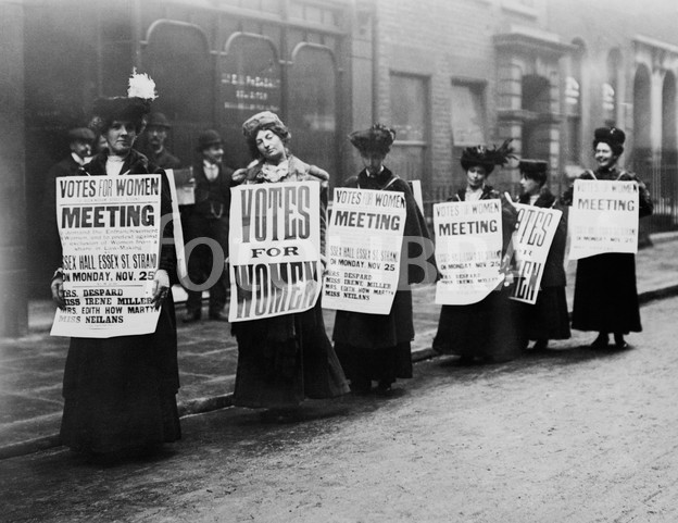 Суфражистки. 1910 г. Великобритания
