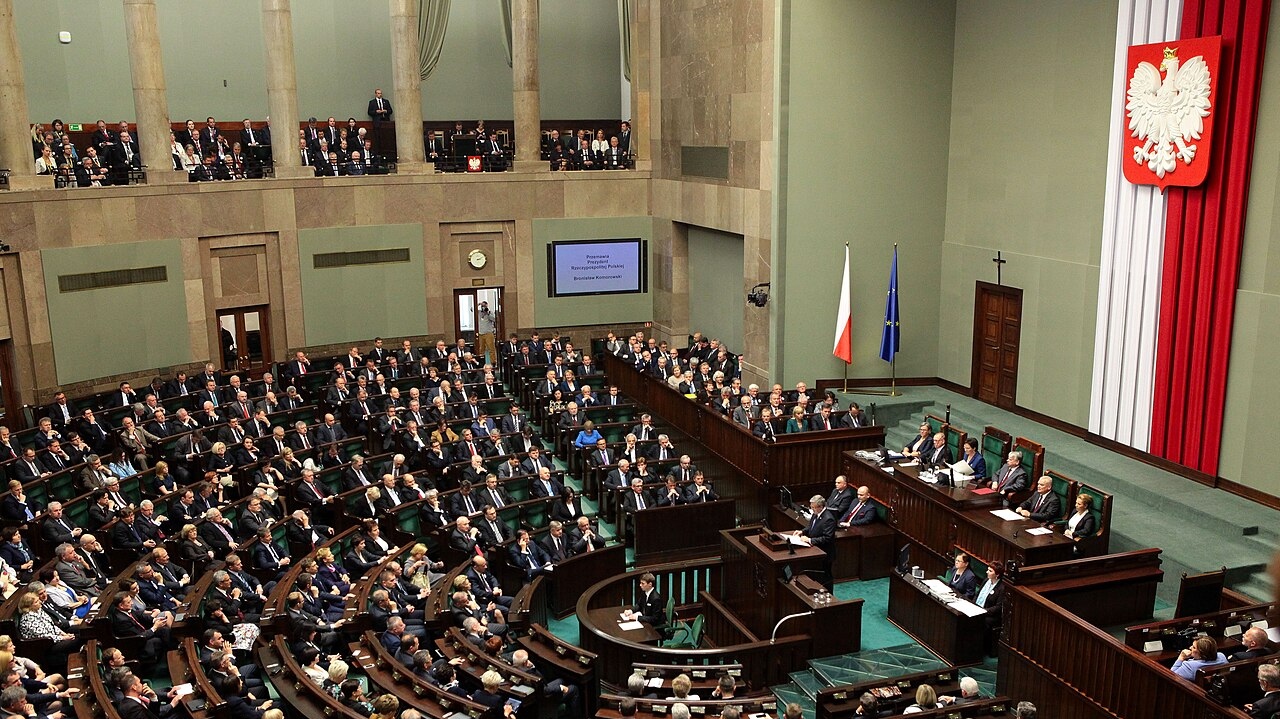 Заседание Сейма Польши