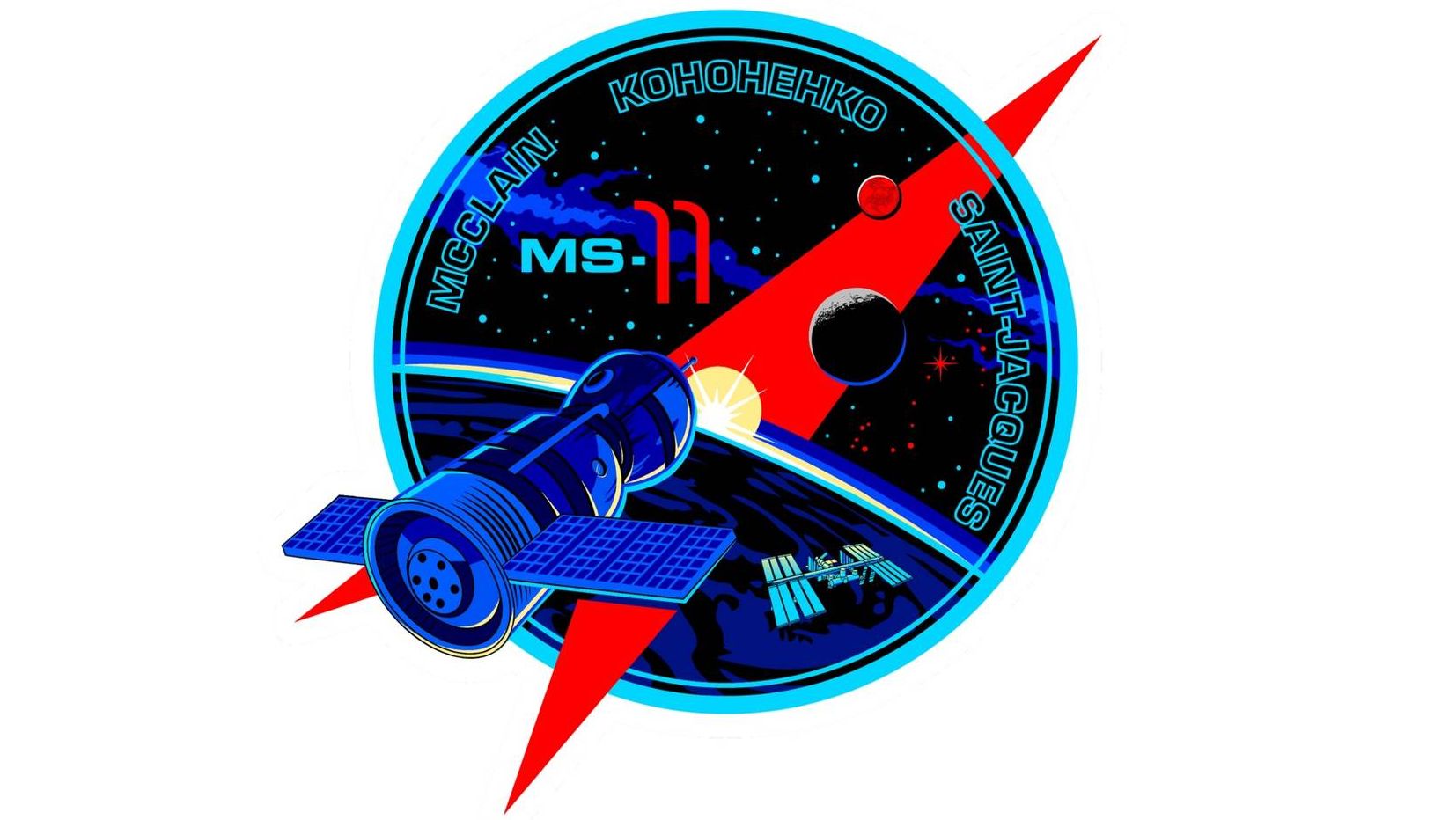 Значок Союз МС-11