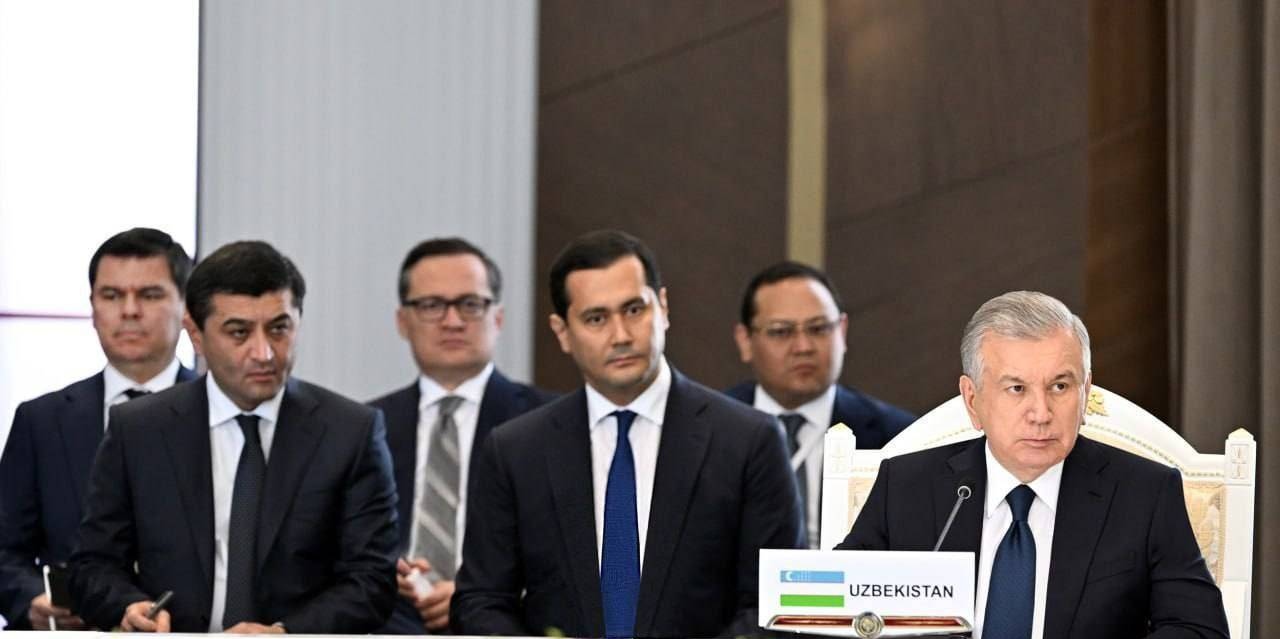 Президент Узбекистана Шавкат Мирзиёев на втором саммите «Центральная Азия — Европейский союз»