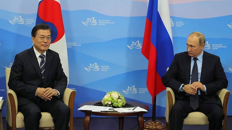 Российско-корейские переговоры.Москва Кремль