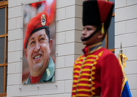 Место захоронения лидера боливарианской революции Уго Чавеса в Каракасе