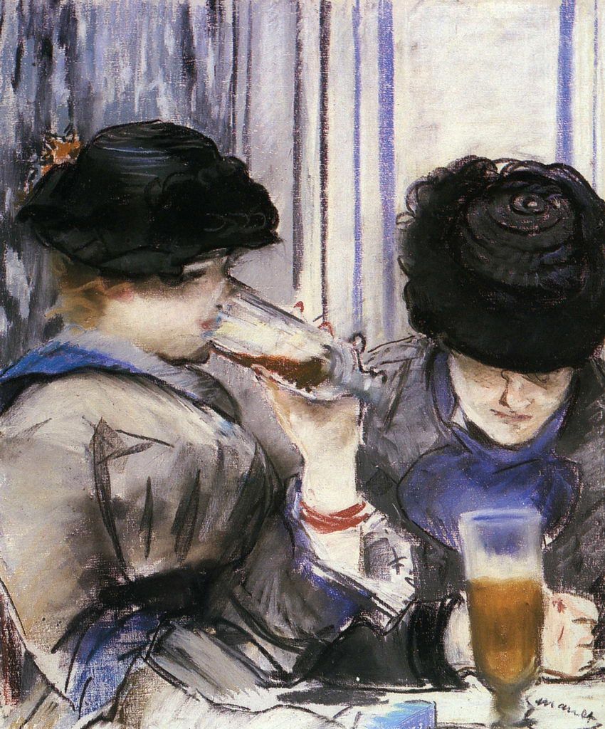 Эдуард Мане. Две женщины, пьющие пиво. 1878