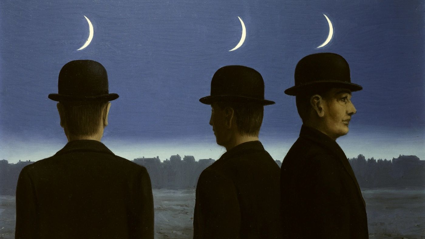 Рене Магритт. “Шедевр, или тайны горизонта”, 1955