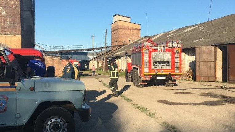 Ликвидация пожара в здании ООО «Канаевский хлебозавод»