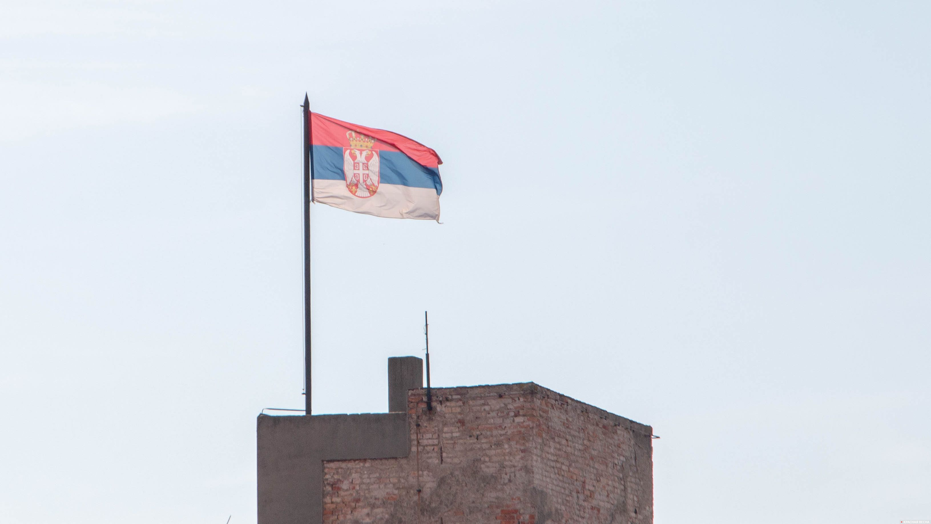 Флаг Сербии. Сербия