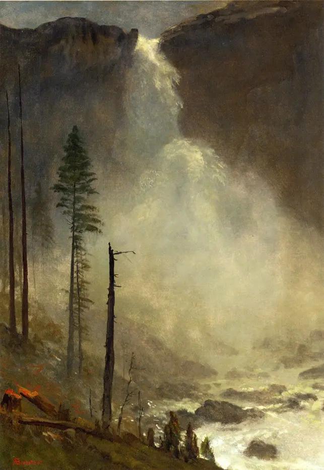 Альберт Бирштадт. Водопад Невада. 1873