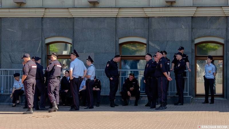 Полиция. Охрана порядка на мероприятии