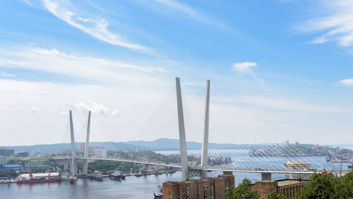 Золотой мост, Владивосток, Россия