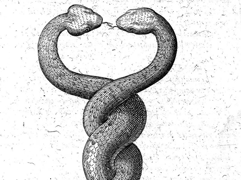 Две змеи