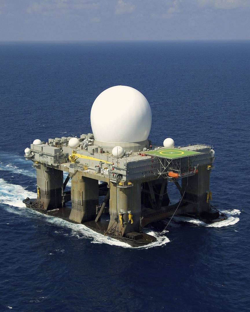 Радар ПРО морского базирования Sea-Based X-Band Radar (SBX)