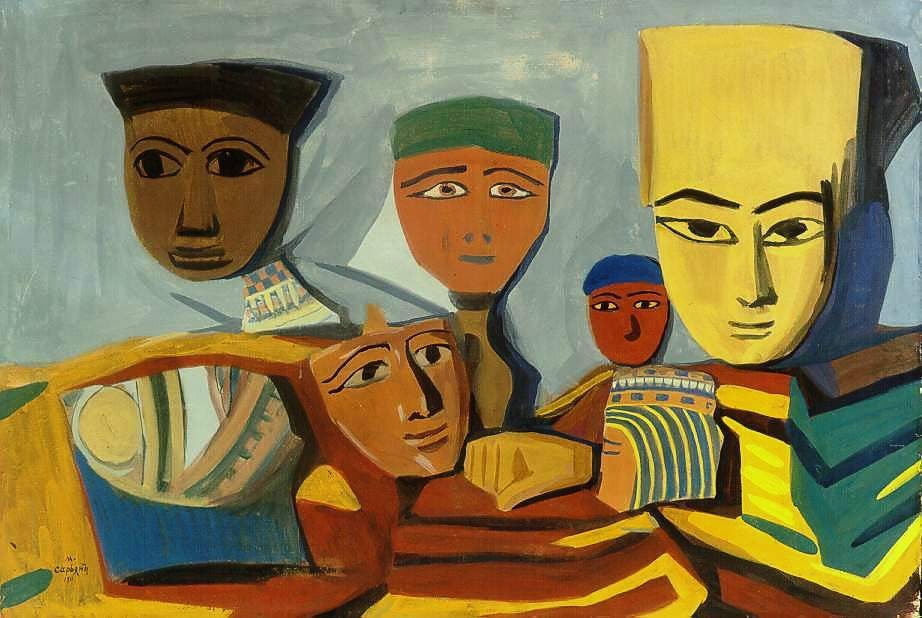 Мартирос Сарьян. Египетские маски. 1911 
