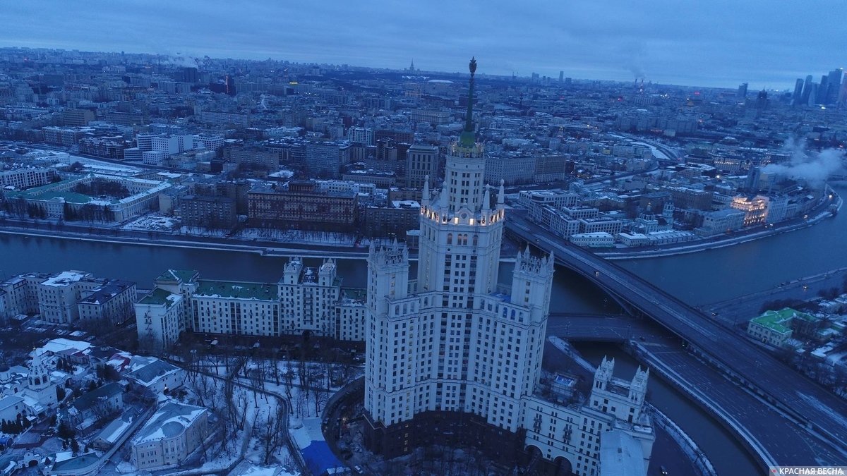 Высотка на Котельнической набережной. Москва