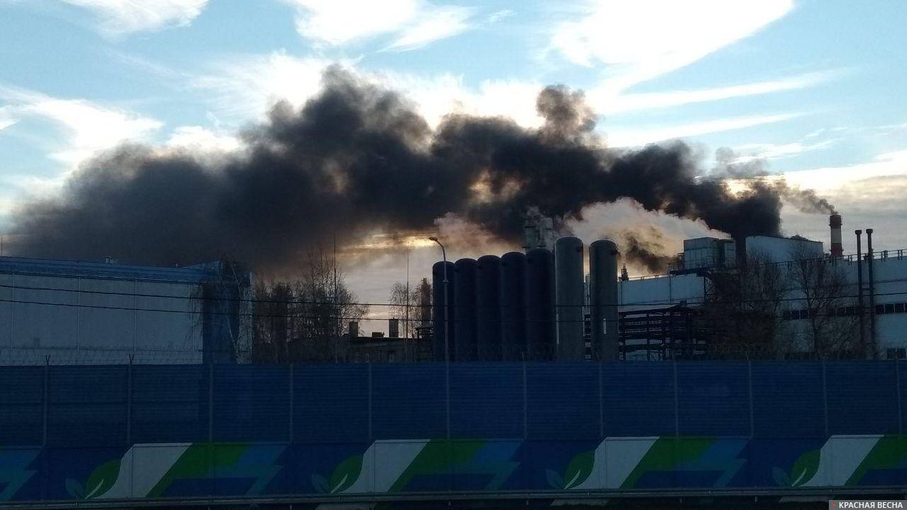 пожар на Московском НПЗ