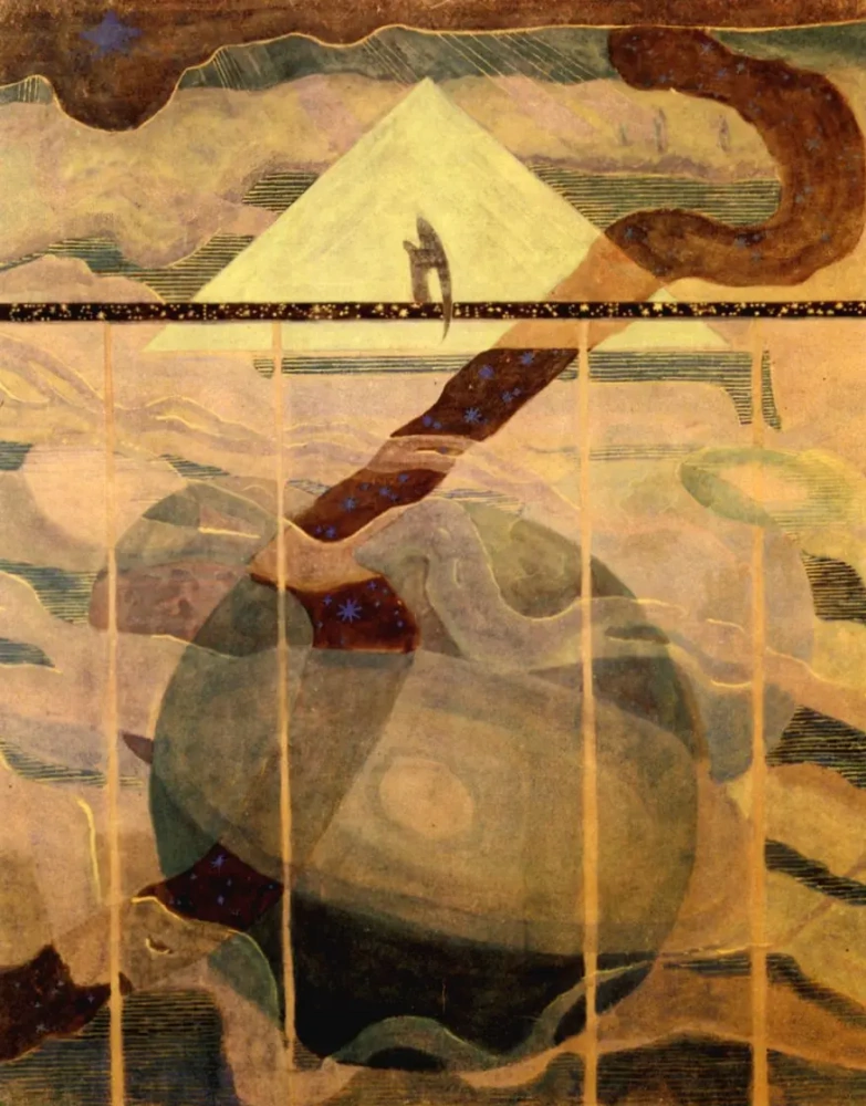 Микалоюс Константинас Чюрлёнис. Соната звезд. 1908