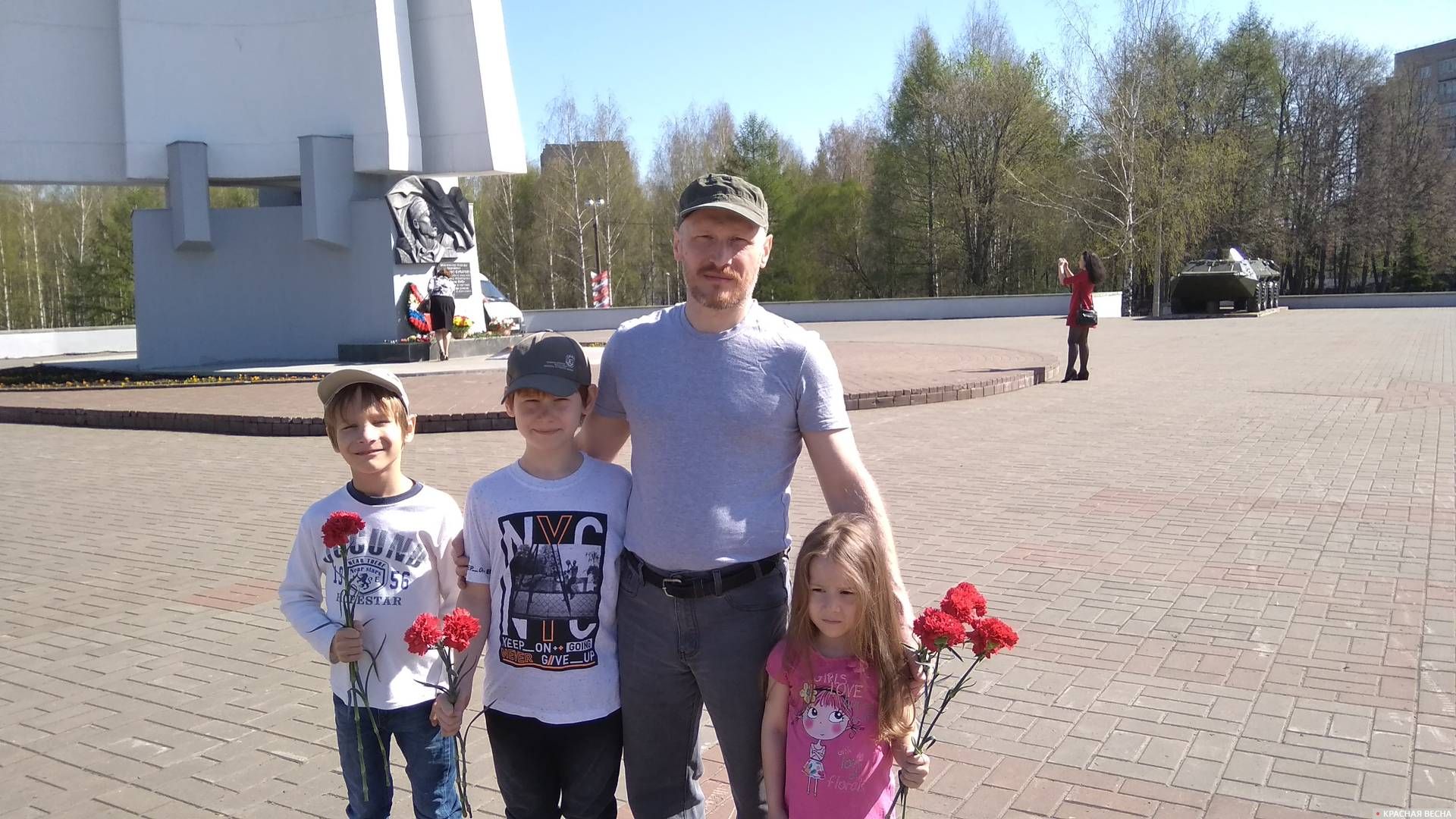 Парк Победы в городе Киров