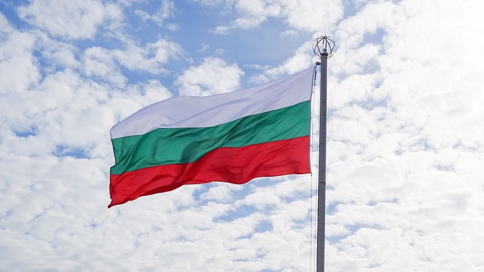 болгария, флаг, небо