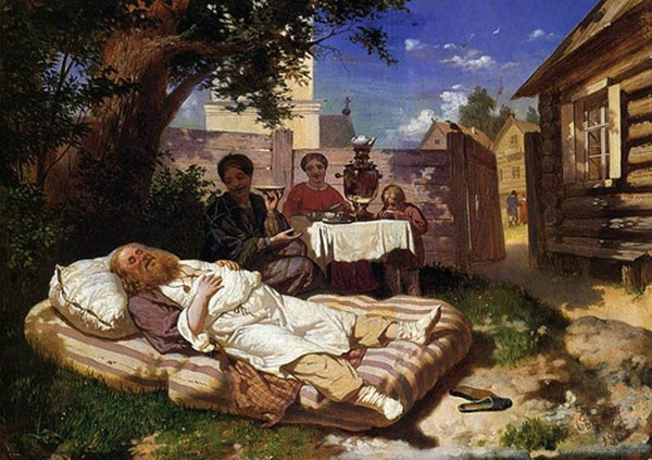Г. С. Седов. В жаркий день. 1865