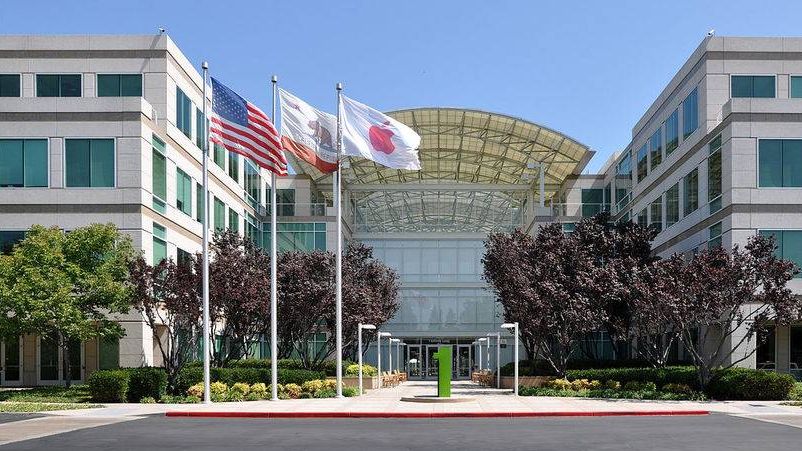 Штаб-квартира Apple. Калифорния