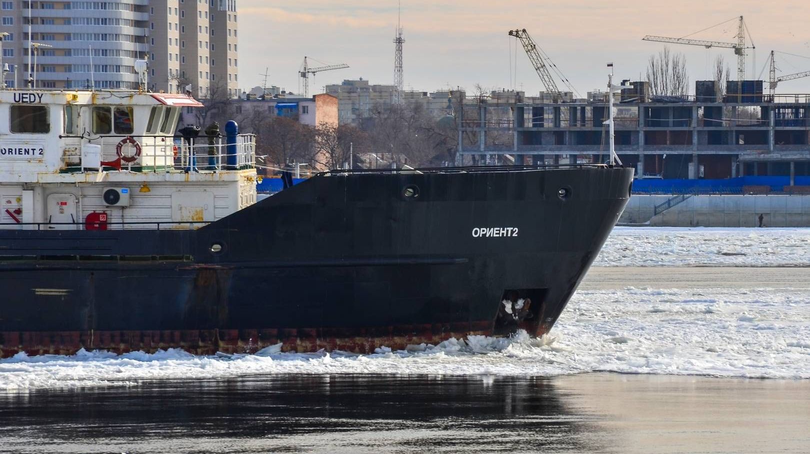 Корабль. Лед