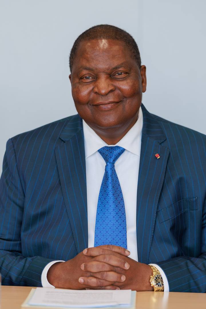 Фостен-Арканж Туадера - Президент Центральноафриканской Республики (ЦАР)