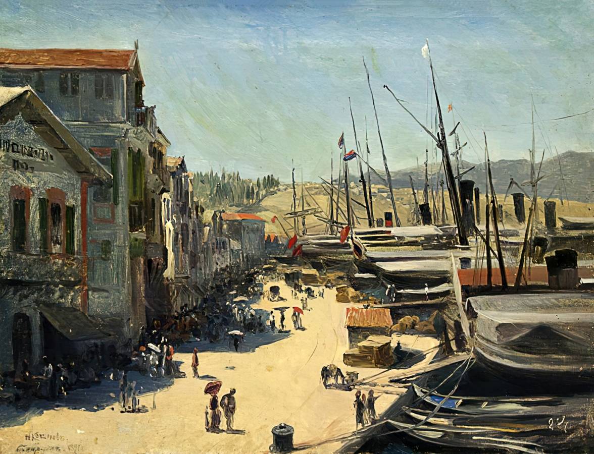 Николай Кошелев. Бейрут. 1891