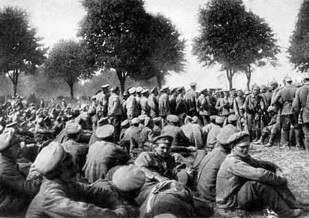 Русские военнопленные. Восточная Пруссия. 1915