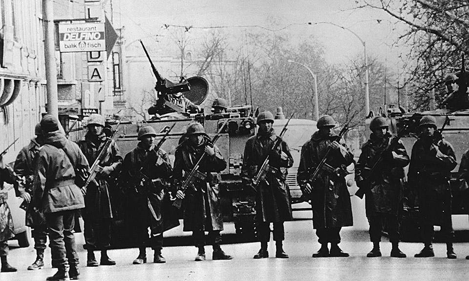 Переворот 1971 года. Танки на улицах Анкары