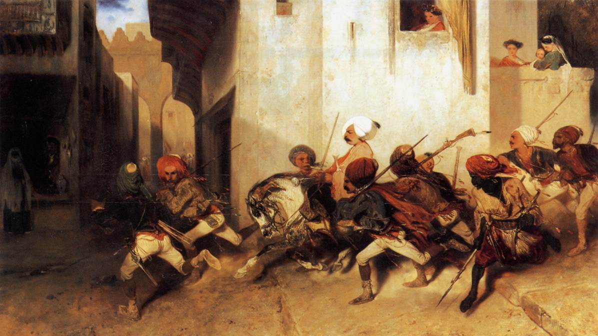 Александр-Габриэль Декамп. Турецкий патруль. 1831