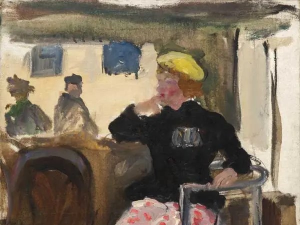 Петр Кончаловский. Кондукторша (фрагмент). 1950