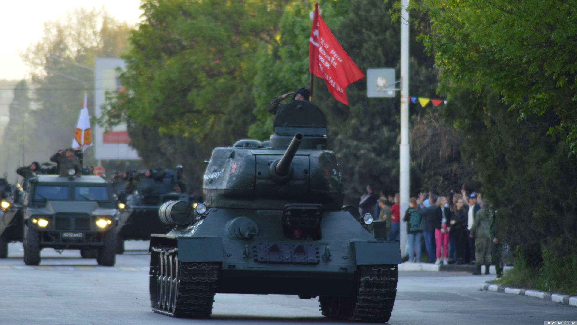 Т-34 на параде