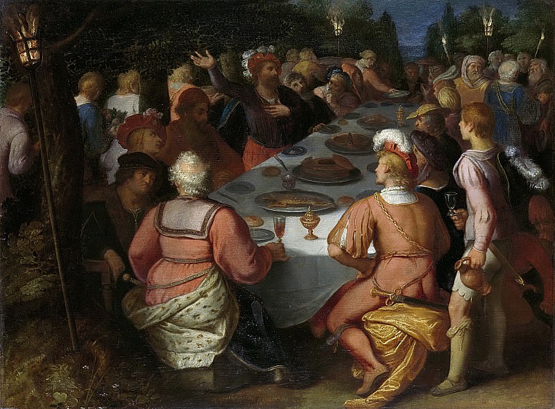 Отто ван Веен. Заговорщики. Клавдий Цивилис с батавами на лесной поляне. 1600-1613