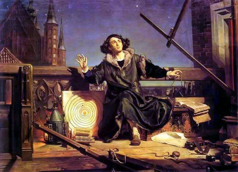 Ян Матейко. Астроном Коперник. Разговор с Богом 1872 год