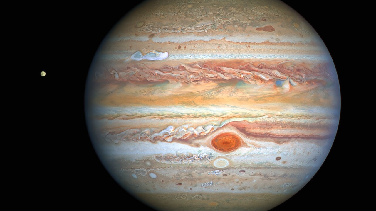 Юпитер снизу фото