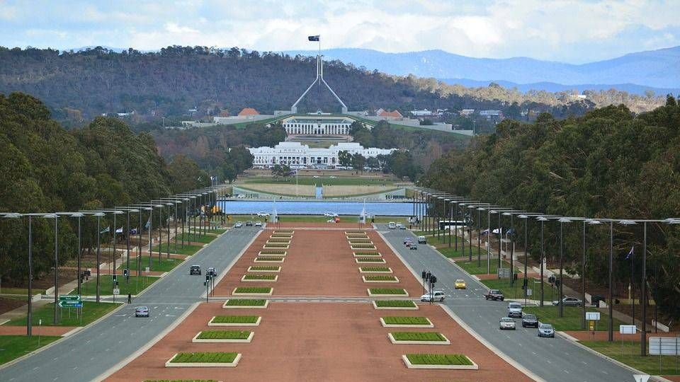 Канберра, Австралия, здание парламента